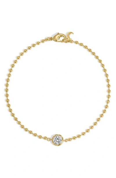 Lili Claspe Mini Cleo 7-inch Bracelet In Gold