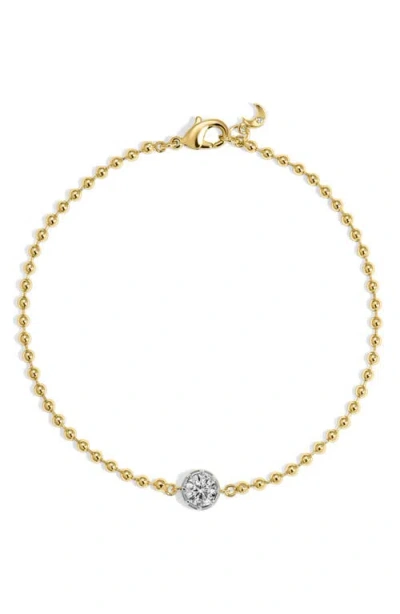 Lili Claspe Mini Cleo 7-inch Bracelet In Gold
