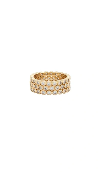 Lili Claspe Mini Reese Stack In Gold