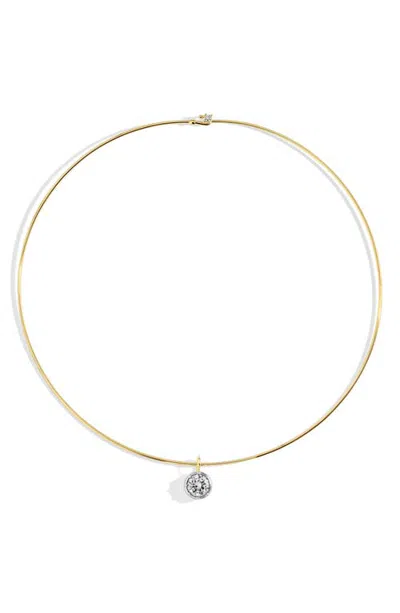 Lili Claspe Remi Round Collar Necklace In Gold