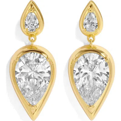 Lili Claspe Small Imara Teardrop Drop Earrings In Red