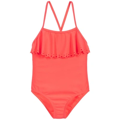 Lili Gaufrette Babies' Girls Neon Pink Swimsuit