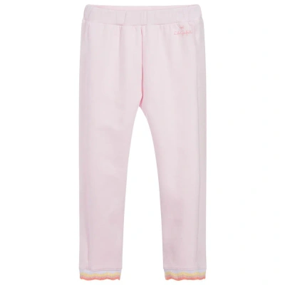 Lili Gaufrette Babies' Girls Pink Joggers