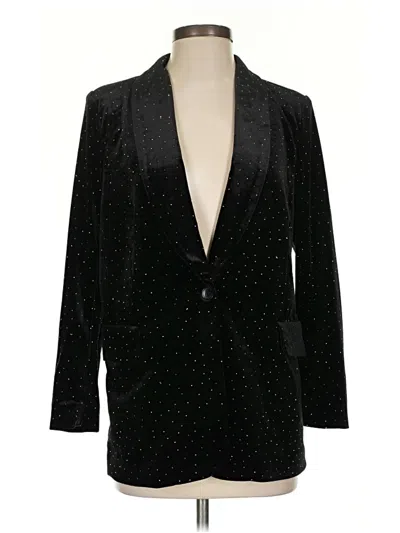 Pre-owned Lili Sidonio Molly Bracken Blazer Jacket In Black