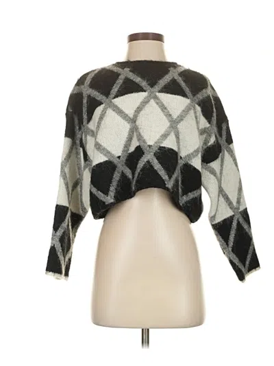 Pre-owned Lili Sidonio Molly Bracken Cardigan Sweater In Gray