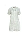 Lili Sidonio Women's Dress  Pw109 In White