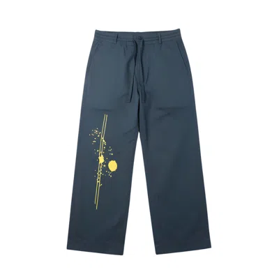 Lilia Munn Women's Grey Acid Rain Trouser In Gray