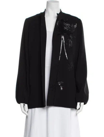 Pre-owned Lilia Stogova Blazer In Black