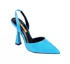 Liliana Women's Maeve Slingback Pumps Shoes In Blue In Blue