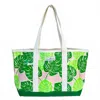 Lilibridge Women's The Forevermore Beach Bag In Pink Monstera In Multi