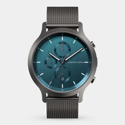 Lilienthal Berlin Chronograph Myth Mesh Anthracite Matte