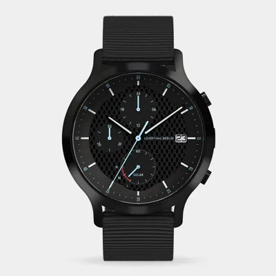 Lilienthal Berlin Chronograph Solar I Textile Black