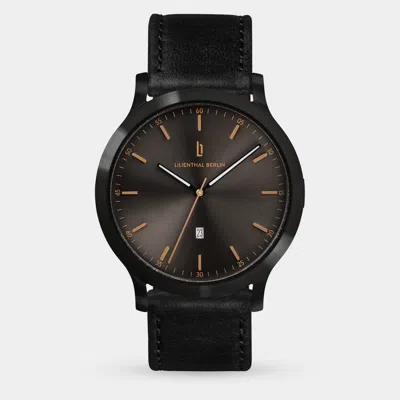 Lilienthal Berlin Huxley Black Bronze Leather Black