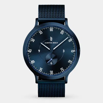 Lilienthal Berlin Lilienthal 1 All Blue Mesh Blue Matte