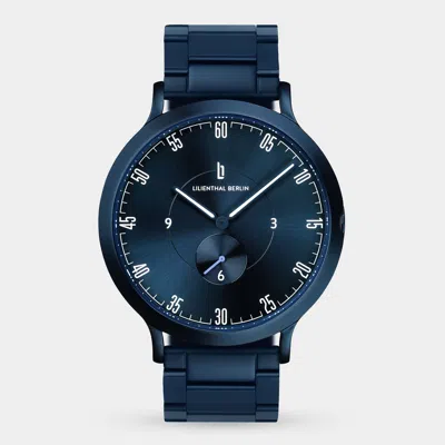 Lilienthal Berlin Lilienthal 1 All Blue Stainless Steel Blue Matte