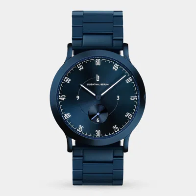 Lilienthal Berlin Lilienthal 1 All Blue Stainless Steel Blue Matte