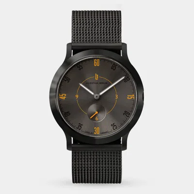 Lilienthal Berlin Lilienthal 1 Fire Mesh Black Brushed