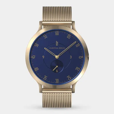 Lilienthal Berlin Lilienthal 1 Gold Blue Mesh Gold