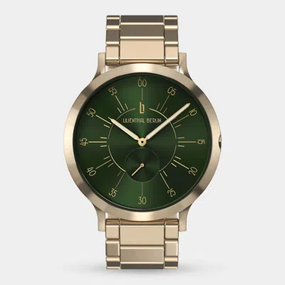 Lilienthal Berlin Lilienthal 1 Roaring 20s Absinth Stainless Steel Beige Gold Brushed