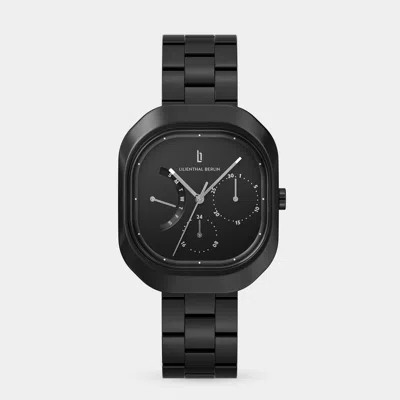 Lilienthal Berlin Multimatica All Black Stainless Steel Black Brushed