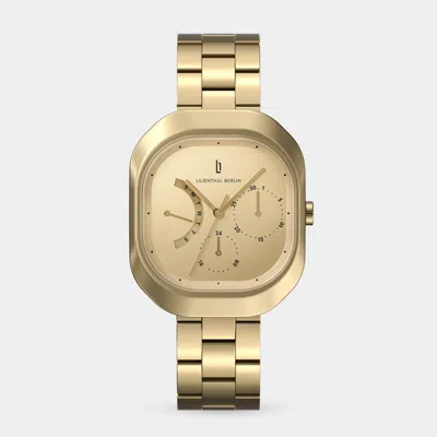 Lilienthal Berlin Multimatica All Gold Stainless Steel Gold Brushed