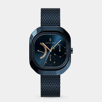 Multimatica Blue Rose Gold Mesh Blue Glossy from Lilienthal Berlin