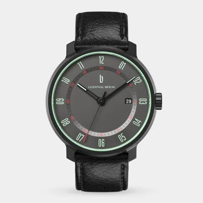 Lilienthal Berlin Neolux Grey Mint Leather Black