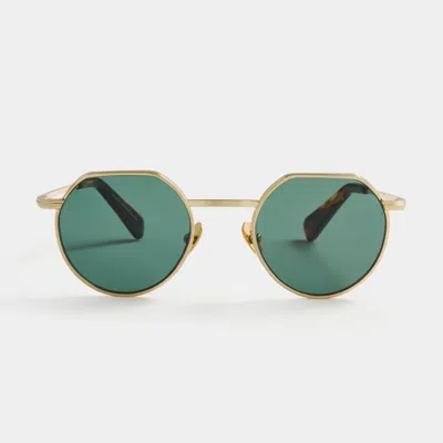Lilienthal Berlin Nu Jazz Brushed Gold Tortoise Green