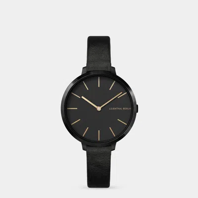 Lilienthal Berlin Rosalux Black Gold Leather Black