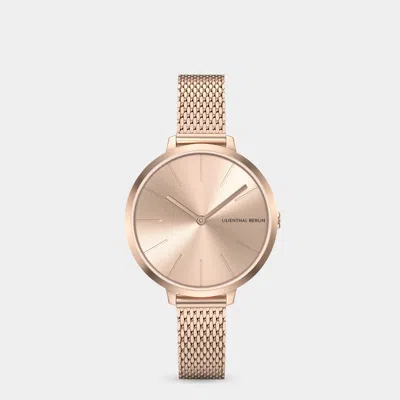Lilienthal Berlin Rosalux Rose Bloom Mesh Rose Gold Brushed