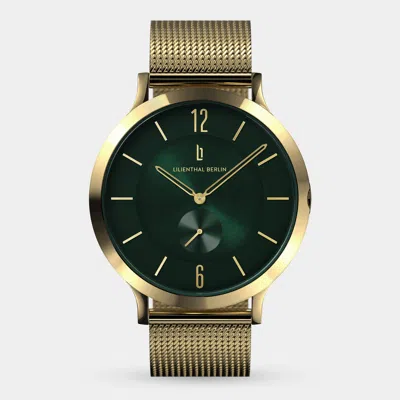 Lilienthal Berlin The Classic Gold Green Mesh Gold Glossy