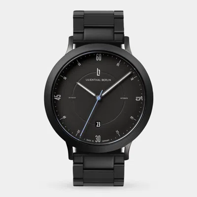 Lilienthal Berlin Zeitgeist Automatik All Black Stainless Steel Black Matte