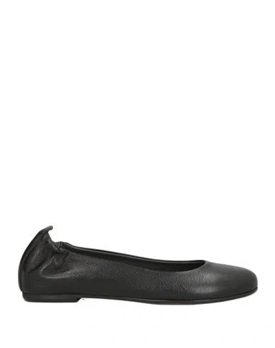 Lilimill Woman Ballet Flats Black Size 8 Leather