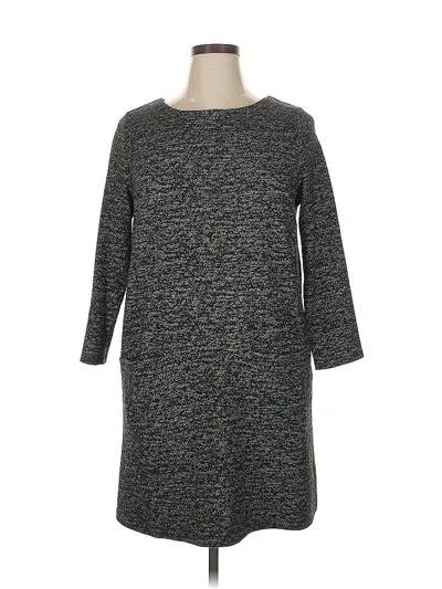 Pre-owned Lili's Closet Pullover Sweater In Gray