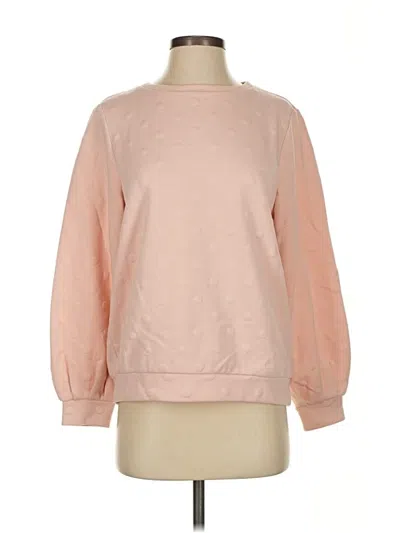 Pre-owned Lili's Closet Sweatshirt In Pink