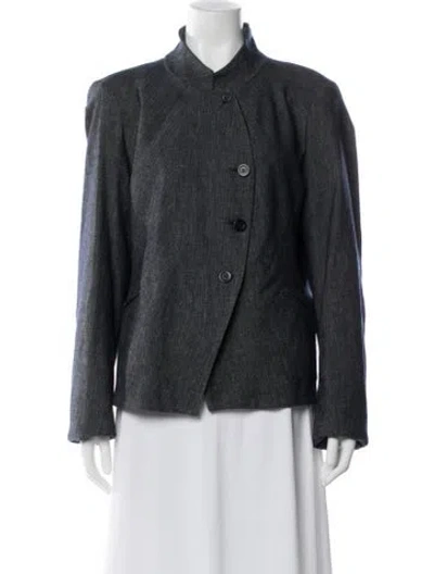 Pre-owned Lilith Blazer In Blue