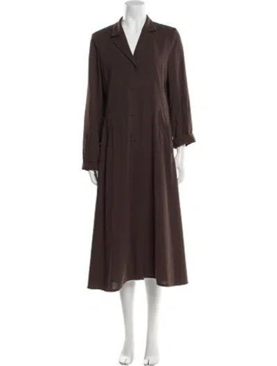 Pre-owned Lilith Coat In Brown