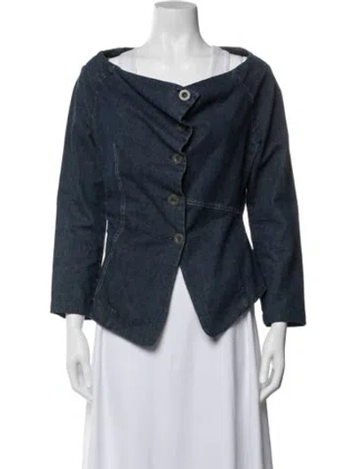Pre-owned Lilith Denim Jacket In Blue