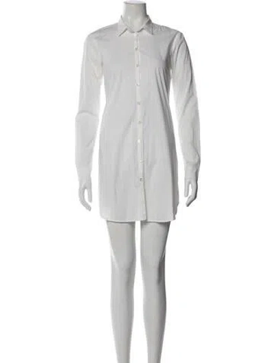 Pre-owned Lilith Mini Dress In White