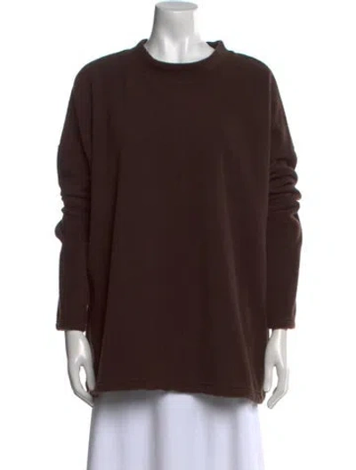 Pre-owned Lilith Mock Neck Sweater W/ Tags In Brown