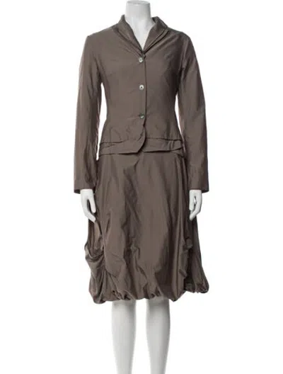 Pre-owned Lilith Skirt Set In Brown