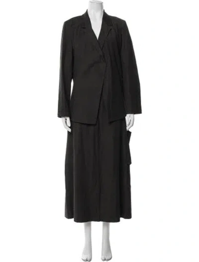 Pre-owned Lilith Skirt Suit In Grey