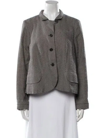 Pre-owned Lilith Tweed Pattern Evening Jacket In Neutral