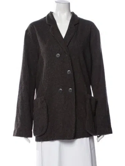 Pre-owned Lilith Wool Blazer In Brown