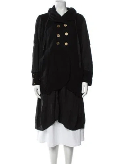 Pre-owned Lilith Wool Coat In Black