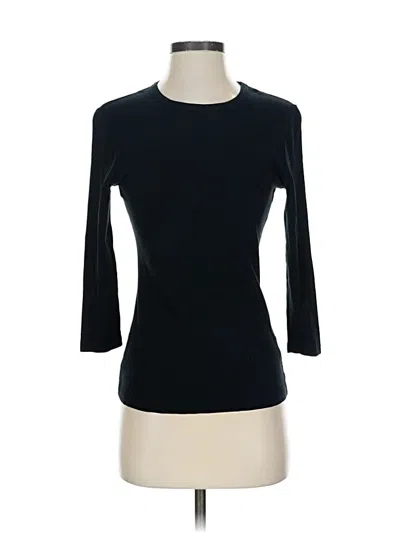 Pre-owned Lilla P 3/4 Sleeve T-shirt In Black