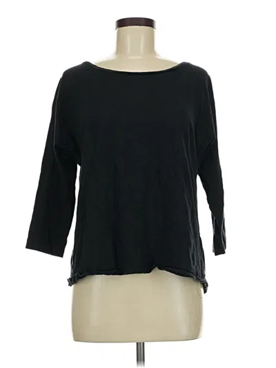 Pre-owned Lilla P 3/4 Sleeve T-shirt In Black