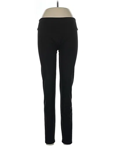 Pre-owned Lilla P Active Pants In Black