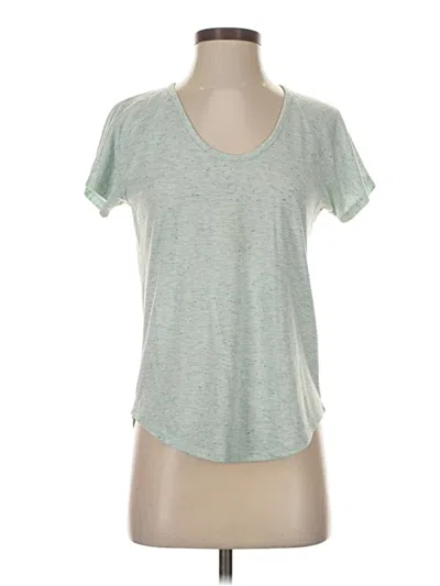 Pre-owned Lilla P Active T-shirt In Green
