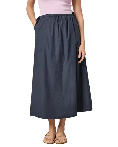 Lilla P A-line Maxi Skirt In Blue